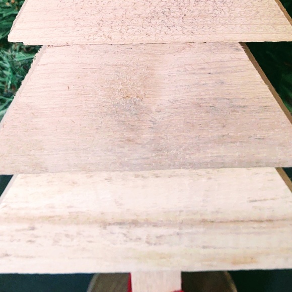 Hand Crafted Repurposed Wood Rustic Wooden Christmas Tree, Farmhouse Decor 16" - Picture 3 of 9
